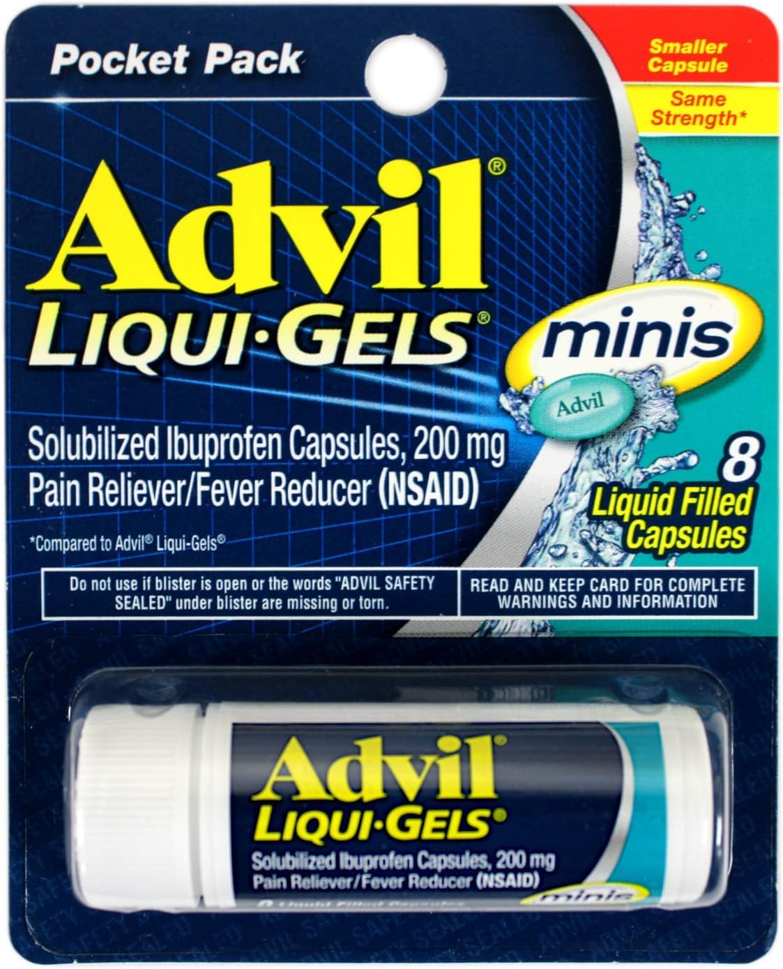 애드빌 휴대용 미니 사이즈 3pk -Advil minis Travel 3pk