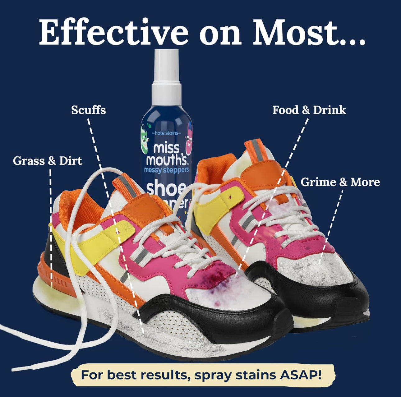 Hate Stains Shoe Cleaner -헤잇스테인 미시마우스 신발 클리너