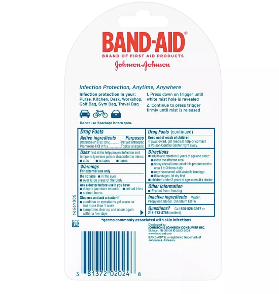 미국응급처치 연고 / Bandaid cleansing