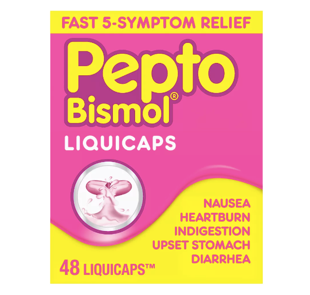 미국 상비약 소화제 펩토 비스몰 Pepto-Bismol 5 Symptom Stomach Relief